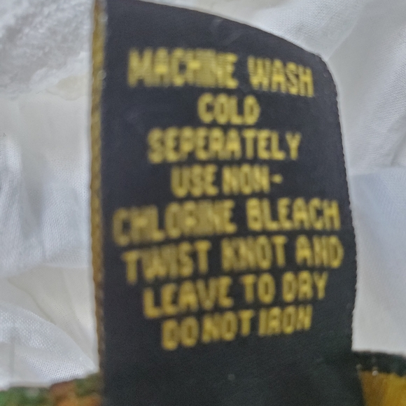 Mirasol white cotton broom skirt - Picture 8 of 8